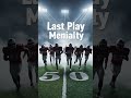 American Football | Last Play Mentality | 3D Dialogue Short 🏈⚡ #shortvideo #trending #football