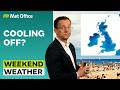 Weekend weather 16/07/2026 – Temperature dipping, sun still shining – Met Office weather forecast UK