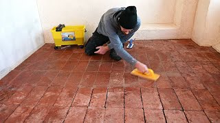 #79 Grout, Lights, Skim Coat and Linseed Oil | Renovating our Abandoned Stone House in Italy