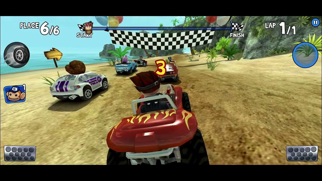 Beach Buggy Racing – Easy Wins (Gameplay)
