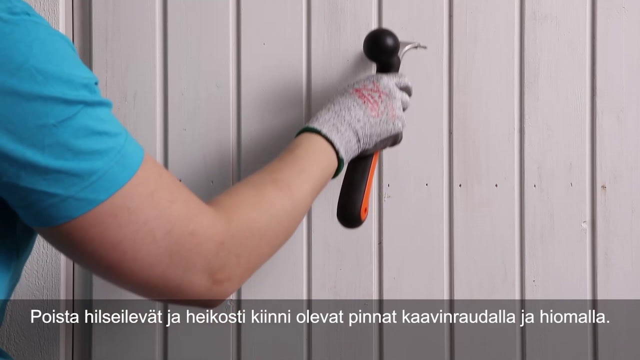 Ovien ja ikkunoiden maalaus