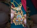 "Antique Temple Jewellery Set with Lakshmi Motif | Premium Wholesale Imitation Jewellery | LA TRENDZ