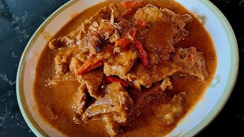 RESEP DAGING SAPI BUMBU KECAP PEDAS