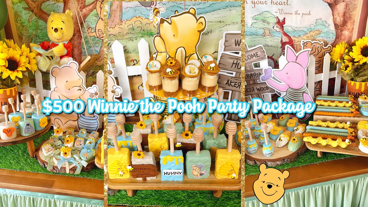 Make a $500 Order With Me | Winnie the Pooh Party Treats Package