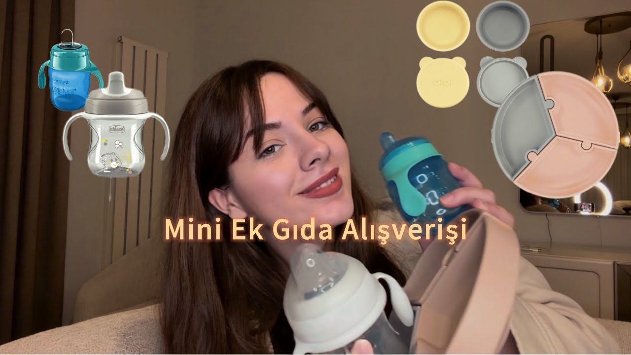 Ek Gıdaya Geçiş Mini Alışveriş|alıştırmalık bardak önerisi phlips avent-chicco