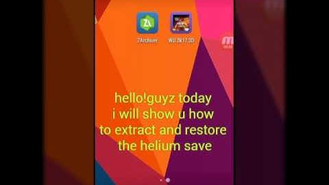 RESTORE SAVE FOR WR3D || HELIUM APP ANDROID | TUTORIAL