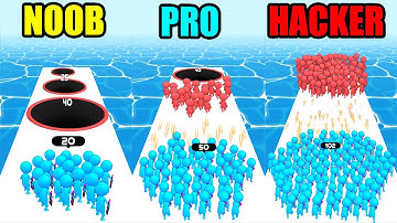 NOOB vs PRO vs HACKER Shot to Hole