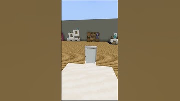 Minecraft Modern Dining Table Tutorial