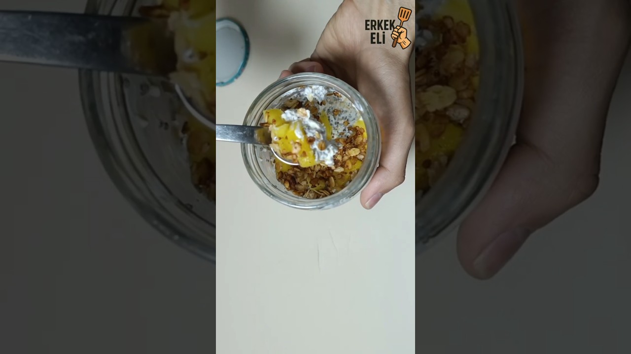 Pratik Kavanozda Yulaflı Ara Öğün | Sağlıklı ve Tok Tutan Tarif