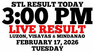 Stl Result Today 300 Pm Draw February 17 2026 Tuesday Stl Luzon Visayas Mindanao  Result