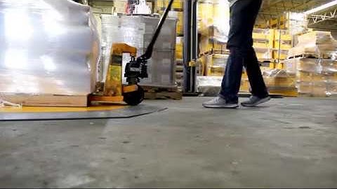 Handle It 1200UL ultra low frame, easily load and unload pallets for wrapping