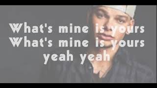 kane brown whats mine is yours