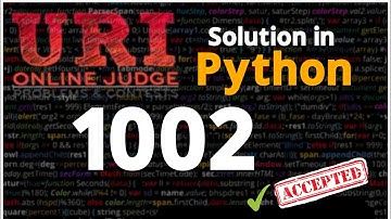 URI Solution in Python: 1002 - Area of a Circle | URI Solution | Python | URI