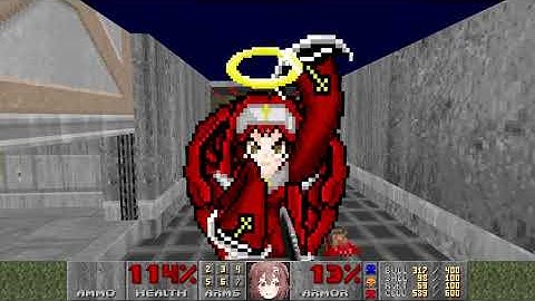 LzDoom Angelic Aviary + Korone replacement e2m6