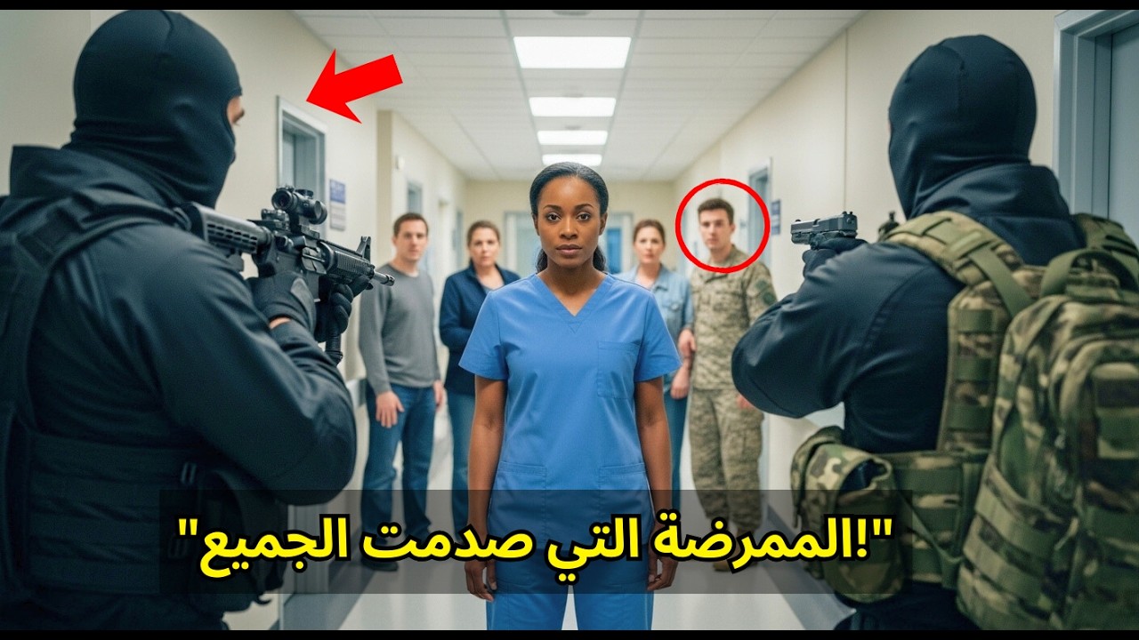 لم يعلموا أن الممرضة السوداء الجديدة كانت مقاتلة نخبة في البحرية… حتى هاجم مسلحون المستشفى العسكري