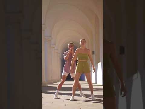 Calm down viral dance trend Afro beats - Jasmin and James #shorts