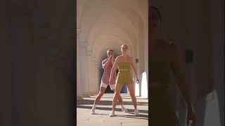 Calm down viral dance trend Afro beats - Jasmin and James #shorts Resimi
