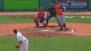 Springer belts a grand slam to left-center