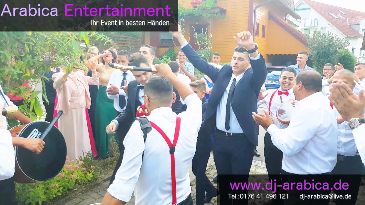 Zaffe Dabke Dabka Hochzeit Davul Zurna Brautpaar زفه زفة عراضه فرح دبكه دبكي افراح عروس عريس