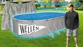 Wellen Performance Lined Swim Trunks | Ready to Take The Summer Swim PLUNGE!