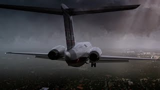 USAir Flight 1016 - Crash Animation