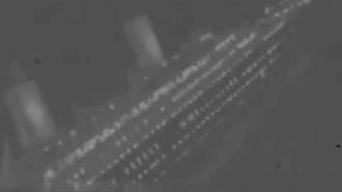 Real footage of the Titanic sinking