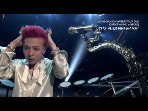 G-DRAGON 2013 WORLD TOUR DVD [ONE OF A KIND in SEOUL] - Release spot