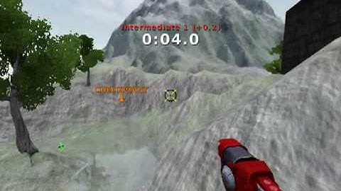 Nexuiz - OrganicRace fast lap 0:08.6