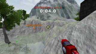 Nexuiz - OrganicRace fast lap 0:08.6