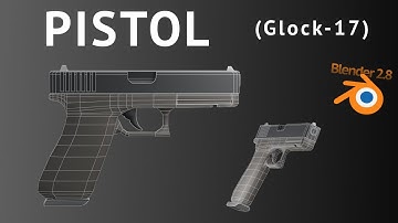 How to make a gun in Blender 2.8