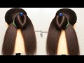 Beautiful & Stylish बनाना पिन Hairstyle 🤩Cute Bun Hairstyles For Short Long Hair #BananaPinHairstyle