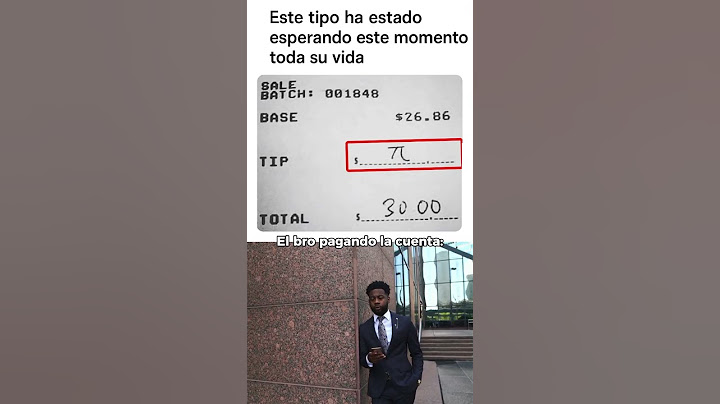 ¿Por qué todos se ríen de este recibo?