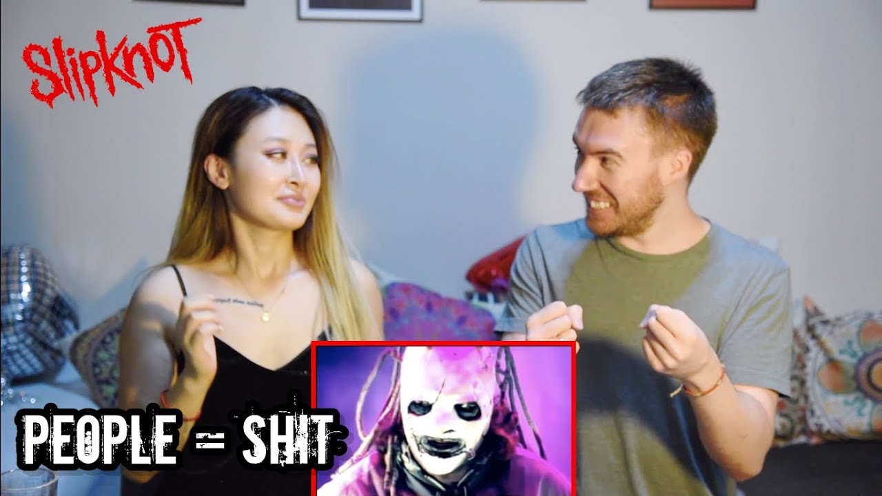 ХИП-ХОП ПАРА ВПЕРВЫЕ СЛЫШИТ SLIPKNOT ВЖИВУЮ (ЛЮДИ = ДЕРЬМО)