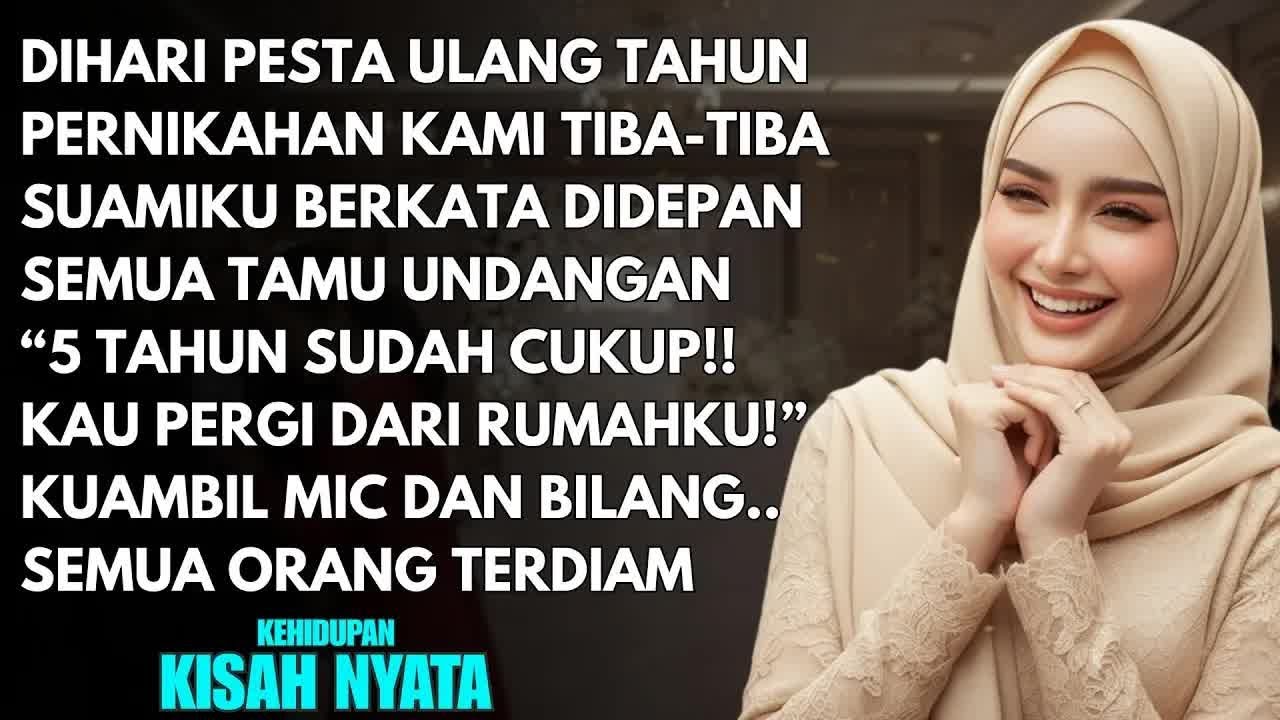 ＂5 TAHUN SUDAH CUKUP! AKU BOSAN DENGANMU＂ TERIAK SUAMI DI DEPAN SEMUA ORANG - KUBALAS DIA DENGAN...