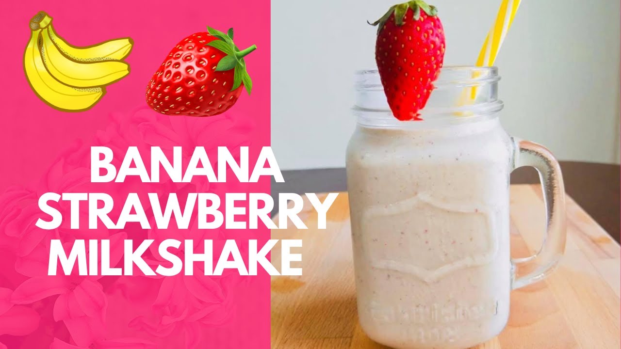 Strawberry Banana Avocado Smoothie Healthy Smoothie Breakfast