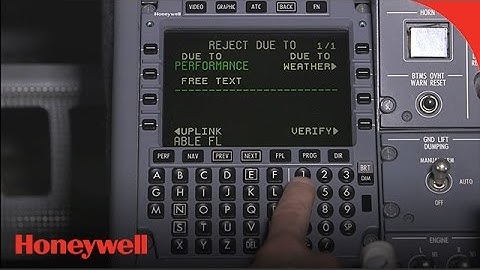 Honeywell FMS 6.1 Generic Features Part 1| Aero Training TV | Honeywell Aerospace