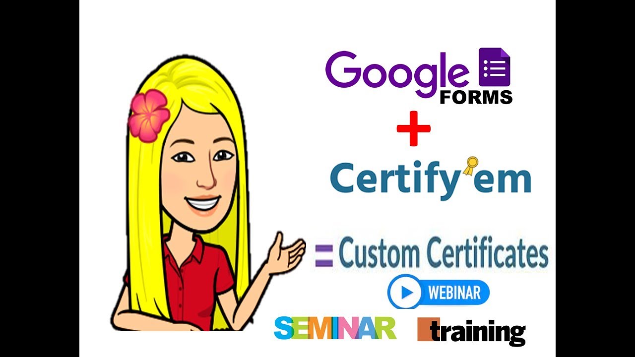 How to generate e-certificate using certify'em - YouTube
