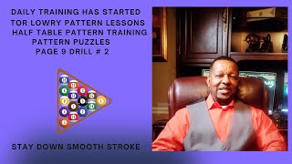 3 BALL 1/2 TABLE PATTERN PUZZLES Page 9 Drill # 2