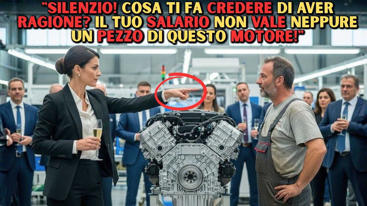 “Questo Motore Costa Più Di Te” — La Ceo Lo Ignorò, Ma Lui Osò Ciò Che Nessuno Fece In 9 Secondi...