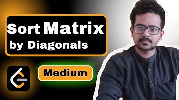 3446 Sort matrix by Diagonals | LeetCode