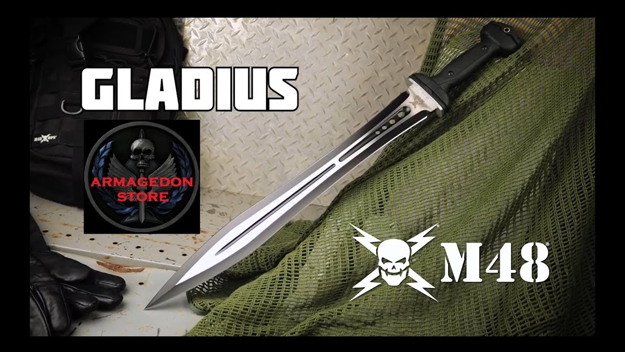 Espada Táctica Gladius  M48 - United Cutlery - Roman Tactical Gladius Sword SPQR - ARMAGEDON STORE