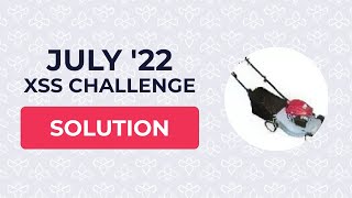XSS through SQL injections?! Solution to July '22 XSS Challenge