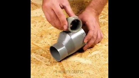 طريقة صناعة مضخة مياة من محرك حفر قديمة وبعض مواسير البلاستيك 5minute crafts حقوق النشر