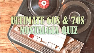 Ultimate 60s & 70s Nostalgia Quiz: Cars, Tech, Music, and More！🧠 Test Your Memory! Fun Quiz❤️