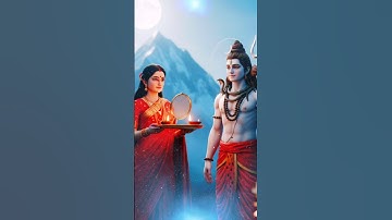 ❤️Karwa Chauth Status Video | Shiv Parvati Status |#shorts #shivparvati #karwachauth