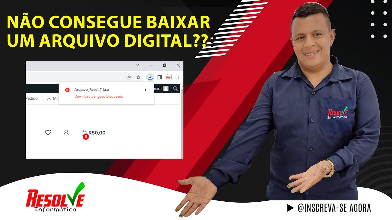 ✅ Como Liberar o Download Bloqueado no Navegador Google Chrome e Microsoft Edge - Resolvido!