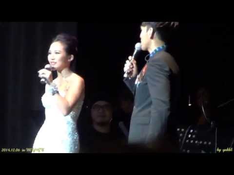 20141206 楊宗緯雲頂演唱會&梁文音-11.談話+清唱愛神.背叛.外面的世界