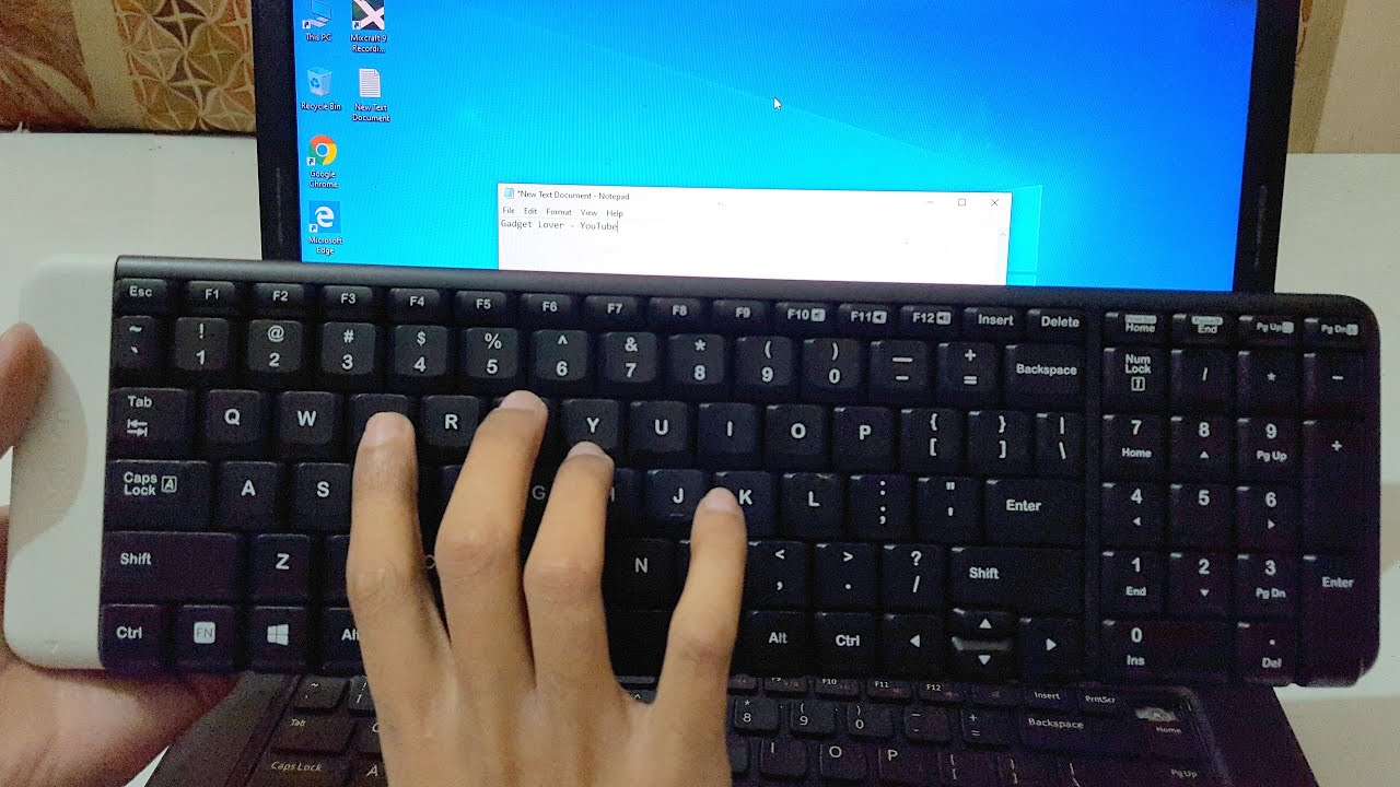 How To Connect Wireless Keyboard To Laptop