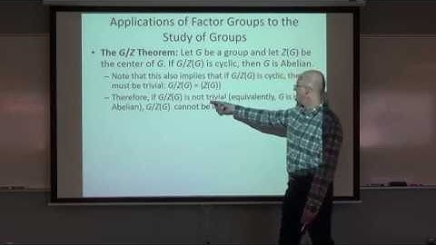 Abst Alg 20: Prove G/Z Theorem, G/Z(G) isomorphic to Inn(G), Cauchy