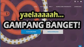 √ Cara Bermain Worms Zone di PC/Laptop Tanpa Emulator - Game Cacing screenshot 5